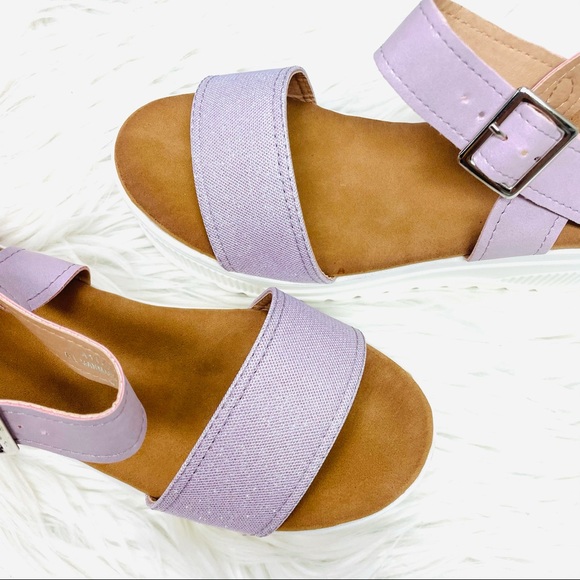 Lavender platform sandal - Picture 6 of 7